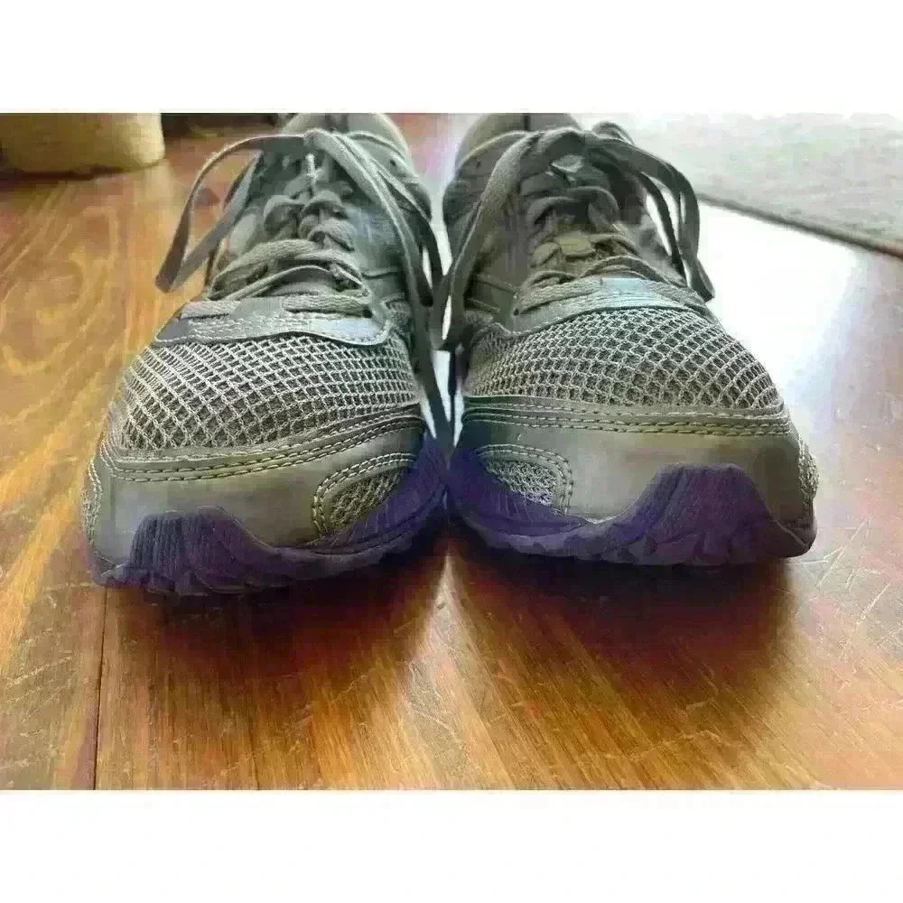 Saucony Gray/Purple Cohesion Lace Up Running Shoe,sz 9 - Picture 5 of 8